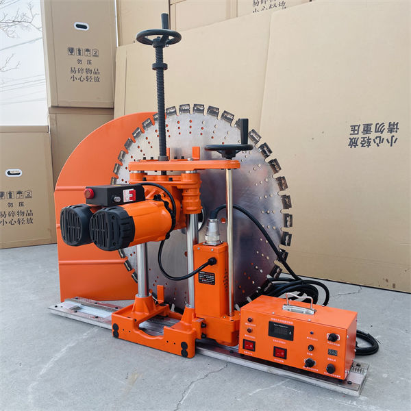升級款（kuǎn）雙電機半自動（dòng）切牆機